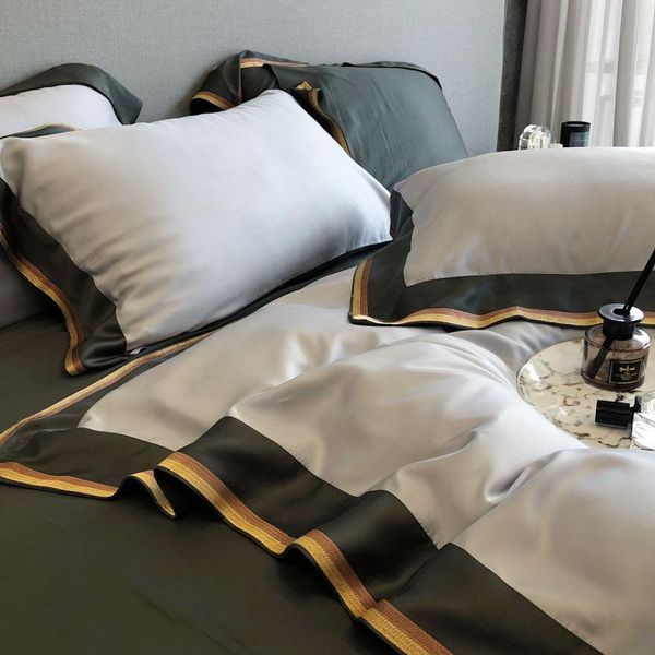 bedding sets slap-up light luxury embroidered silky set tencel lyocell duvet cover sumptuous sheet pillowcase king 4 pcs
bedding sets slap-up light luxury embroidered silky set tencel lyocell duvet cover sumptuous sheet pillowcase king 4 pcs