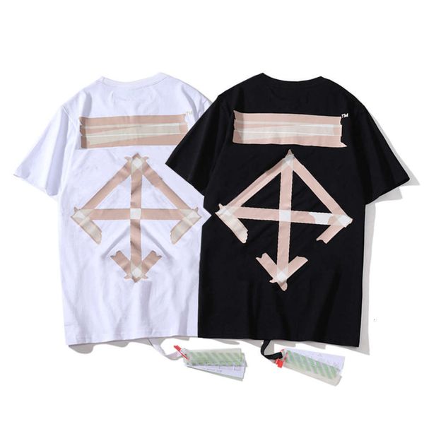 extra large hoodies t-shirt tee summer men's casual ofpf short sleeve ow fashion brand ss tape arrow print, White;black
extra large hoodies t-shirt tee summer men's casual ofpf short sleeve ow fashion brand ss tape arrow print, White;black