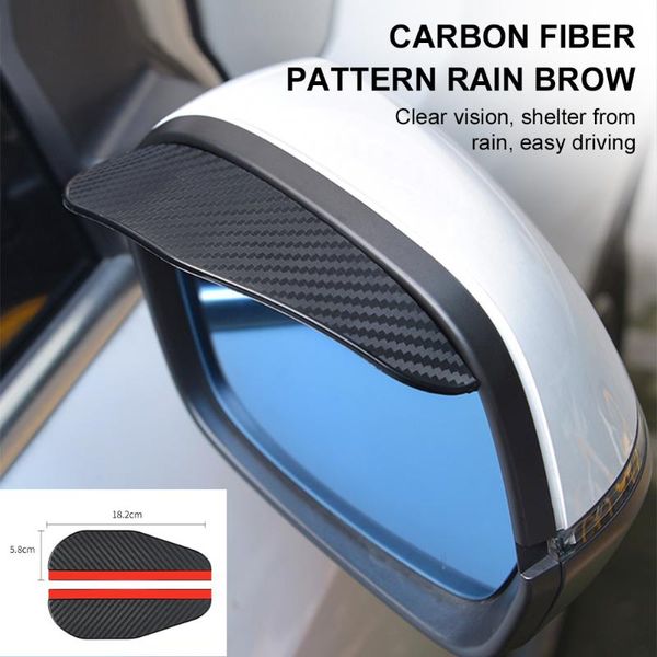 car sunshade carbon fiber rear view mirror rain eyebrow cover visor look sun shade snow guard weather shield auto accessories 1pair
car sunshade carbon fiber rear view mirror rain eyebrow cover visor look sun shade snow guard weather shield auto accessories 1pair