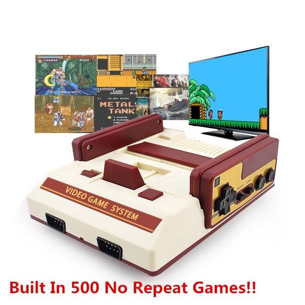 retro dual controller 8 bit mini game console family tv handheld consoles video built in 500 no repeat games for kids portable players
retro dual controller 8 bit mini game console family tv handheld consoles video built in 500 no repeat games for kids portable players