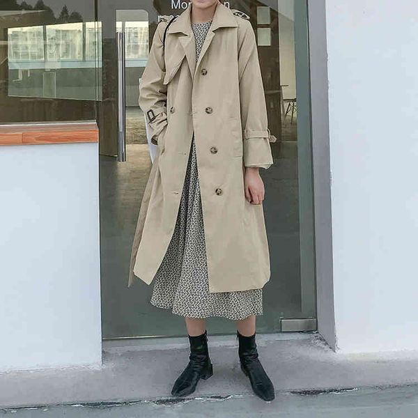 wool fashion 2021 high quality double breasted trench coats classic release female blouse spring a639, Black
wool fashion 2021 high quality double breasted trench coats classic release female blouse spring a639, Black