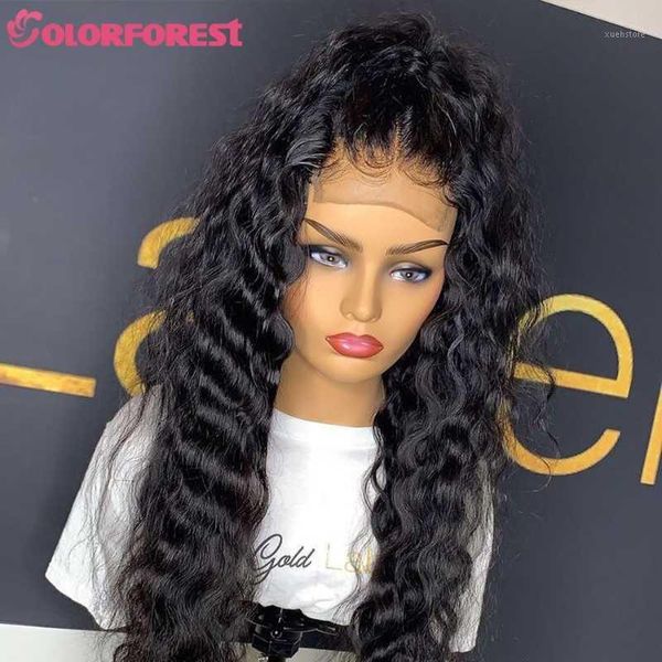 remy deep wave part lace human hair wigs curly closure transparent pre plucked for women1, Black;brown
remy deep wave part lace human hair wigs curly closure transparent pre plucked for women1, Black;brown