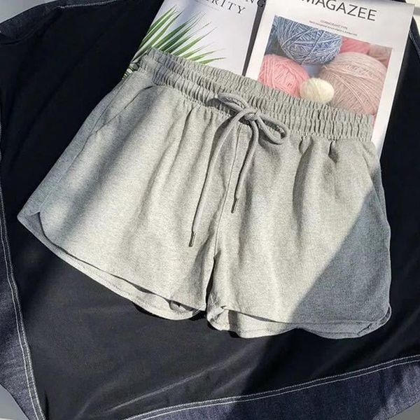 women's shorts women summer casual solid drawstring high waist loose for girls soft cool female short s-3xl, White;black
women's shorts women summer casual solid drawstring high waist loose for girls soft cool female short s-3xl, White;black