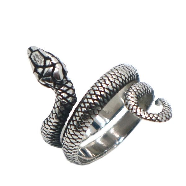 cluster rings 316l stainless steel cool silver-color classic snake ring est, Golden;silver
cluster rings 316l stainless steel cool silver-color classic snake ring est, Golden;silver