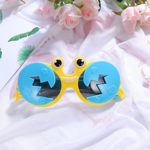 party decoration funny cosplay glasses birthday sunglasses cartoon kids prop adorable crab eye (yellow frame, lake blue leg) 
party decoration funny cosplay glasses birthday sunglasses cartoon kids prop adorable crab eye (yellow frame, lake blue leg)