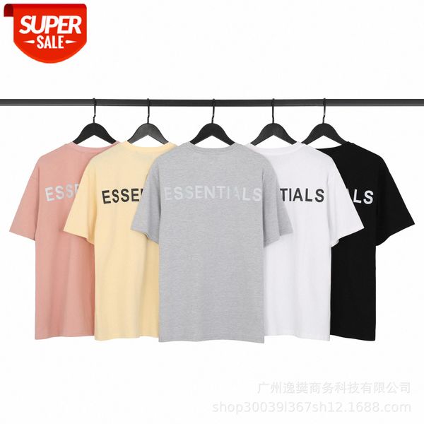 double line eentials 3m reflective letters printed round neck short-sleeved t-shirt #ee5x, White;black
double line eentials 3m reflective letters printed round neck short-sleeved t-shirt #ee5x, White;black