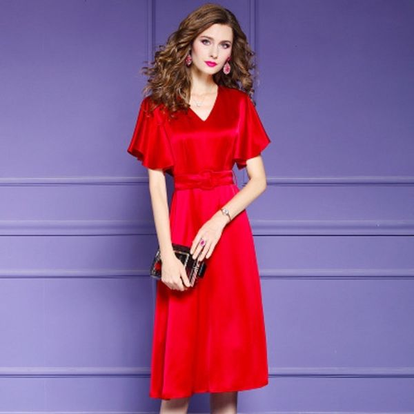 casual dresses lady solid v-neck commute a-line women dress women's summer age reduction fashion simplicity regular beauty skirt jtsq, Black;gray
casual dresses lady solid v-neck commute a-line women dress women's summer age reduction fashion simplicity regular beauty skirt jtsq, Black;gray