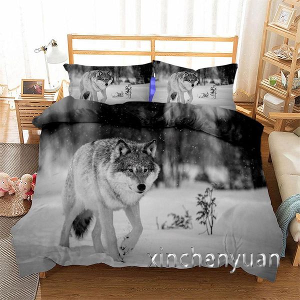 bedding sets animal wolf 3d printed duvet cover set twin full king size bed linens bedclothes for young k43
bedding sets animal wolf 3d printed duvet cover set twin full king size bed linens bedclothes for young k43