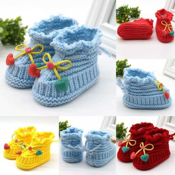 0-6m knit baby shoes infant crochet fleece boots bowknot toddler girl boy wool crib shoes winter warm booties g1023, Black;grey
0-6m knit baby shoes infant crochet fleece boots bowknot toddler girl boy wool crib shoes winter warm booties g1023, Black;grey