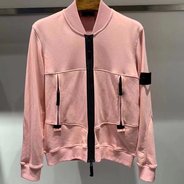 designer men's hoodies stone spring autumn oney 21fw long sleeve cardigan baseball collar jacket stand coat couple sweatshirt, Black
designer men's hoodies stone spring autumn oney 21fw long sleeve cardigan baseball collar jacket stand coat couple sweatshirt, Black
