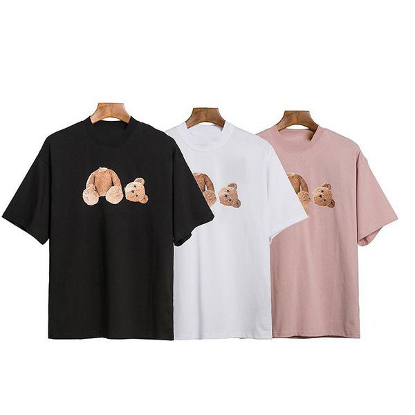 2023 mens women teddy bear printed t-shirts black white pink tee men womens short sleeve tees designer cotton clothes new, White;black
2023 mens women teddy bear printed t-shirts black white pink tee men womens short sleeve tees designer cotton clothes new, White;black