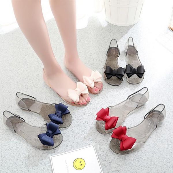 jelly sandals women's flat bow fish mouth pearl bottom crystal shoes women'ssandals slippers, Black
jelly sandals women's flat bow fish mouth pearl bottom crystal shoes women'ssandals slippers, Black