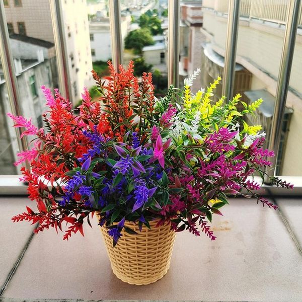 decorative flowers & wreaths 1pc artificial plastic lavender fake plant wedding home garden decoration bridal bouquet pography props househo
decorative flowers & wreaths 1pc artificial plastic lavender fake plant wedding home garden decoration bridal bouquet pography props househo