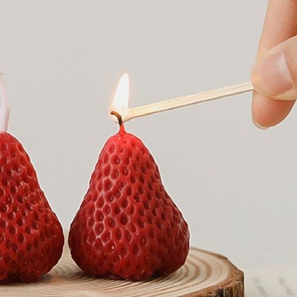 craft tools silicone candle making mold strawberry 3d shape resin epoxy chocolate cake handmade mould form for candles
craft tools silicone candle making mold strawberry 3d shape resin epoxy chocolate cake handmade mould form for candles