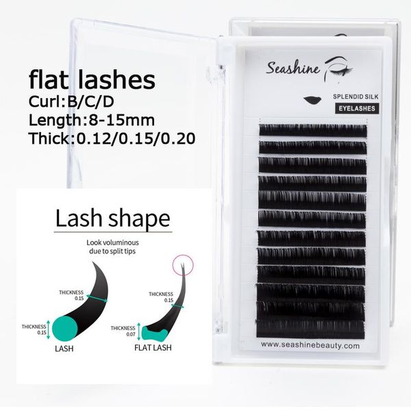 false eyelashes seashine soft ellipse lashes extensions handmade 8-15mm korean silk cashmere eye lash flat
false eyelashes seashine soft ellipse lashes extensions handmade 8-15mm korean silk cashmere eye lash flat