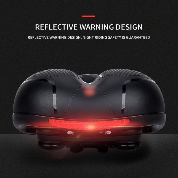 bike saddles hollow breathable bicycle saddle mtb road absorbing big bubike seat reflective strap safety warning
bike saddles hollow breathable bicycle saddle mtb road absorbing big bubike seat reflective strap safety warning