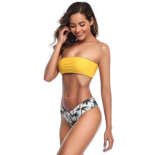 women's swimwear ribbed padded bandeau bikini off shoulder bikinis women strapless set female pink biquini summer bathing suit, White;black
women's swimwear ribbed padded bandeau bikini off shoulder bikinis women strapless set female pink biquini summer bathing suit, White;black