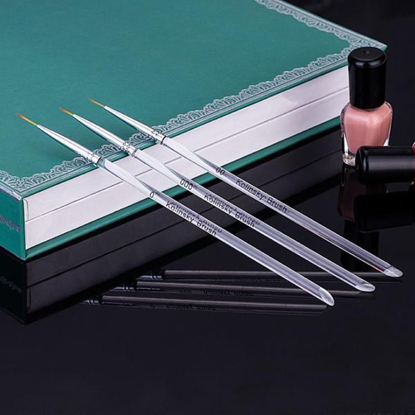 nail brushes 3pcs/set gel art line painting crystal acrylic thin liner drawing pen manicure tools set, Yellow
nail brushes 3pcs/set gel art line painting crystal acrylic thin liner drawing pen manicure tools set, Yellow