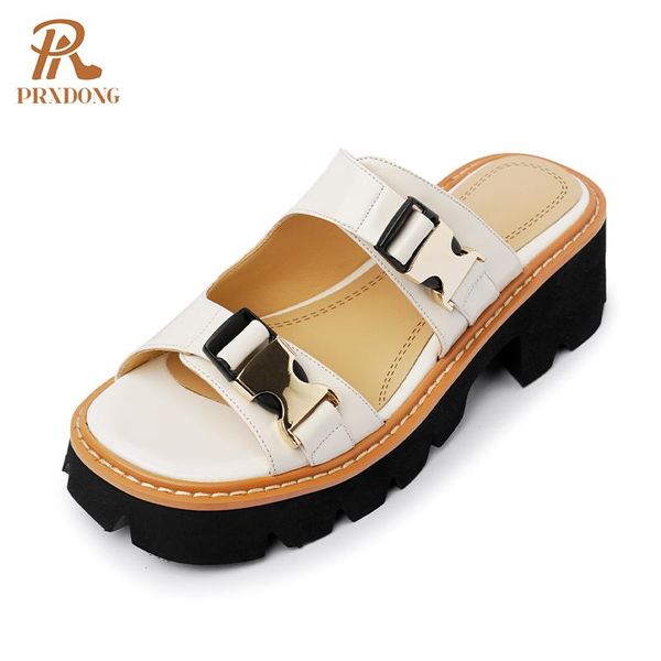 sandals genuine cow leather women shoes 2021 summer fashion punk black white platform casual woman slippers size 34-39
sandals genuine cow leather women shoes 2021 summer fashion punk black white platform casual woman slippers size 34-39