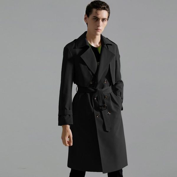 men's trench coats minglu autumn winter male luxury long style double breasted casual man fashion loose jackets plus size 6xl, Tan;black
men's trench coats minglu autumn winter male luxury long style double breasted casual man fashion loose jackets plus size 6xl, Tan;black