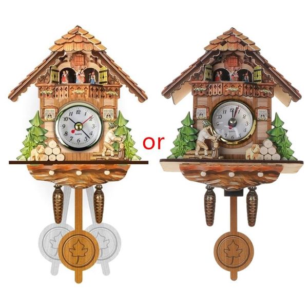 wall clocks dropship antique wood cuckoo clock bird time bell swing alarm watch home decoration
wall clocks dropship antique wood cuckoo clock bird time bell swing alarm watch home decoration