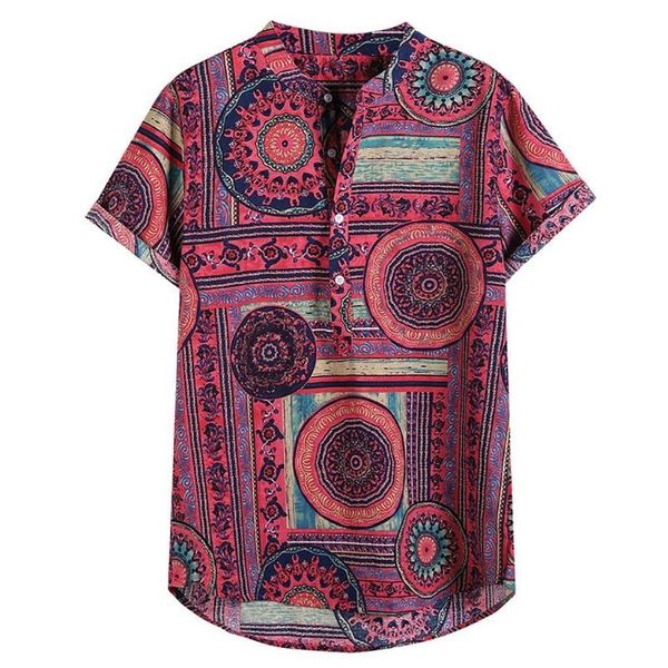 men's casual shirts summer fashion retro ethnic boho mens shirt short sleeve cotton linen printing stand collar hawaiian blouse, White;black
men's casual shirts summer fashion retro ethnic boho mens shirt short sleeve cotton linen printing stand collar hawaiian blouse, White;black