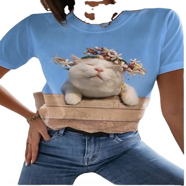 rjfh 20213d animal t- cat print women's crew neck 20213d animal t-women's t-shirt cat print crew neck t-shirt, White
rjfh 20213d animal t- cat print women's crew neck 20213d animal t-women's t-shirt cat print crew neck t-shirt, White