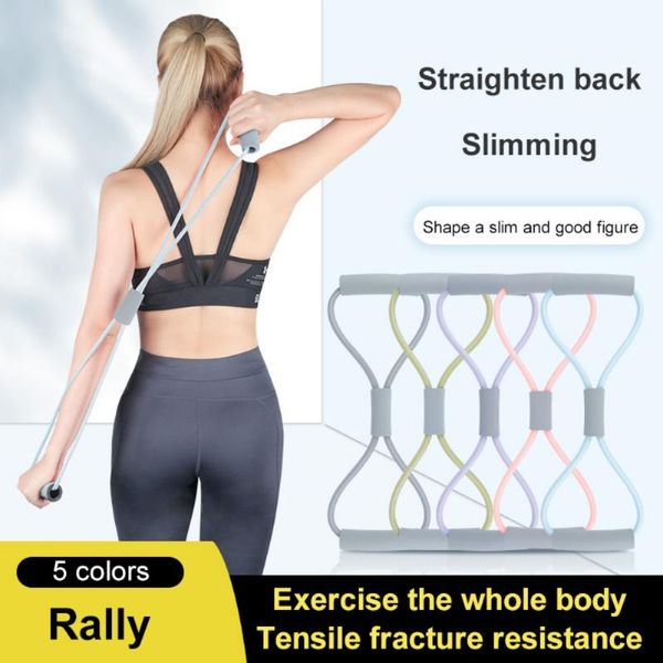 resistance bands yoga gum fitness 8 word chest expander rope gym workout muscle rubber elastic
resistance bands yoga gum fitness 8 word chest expander rope gym workout muscle rubber elastic