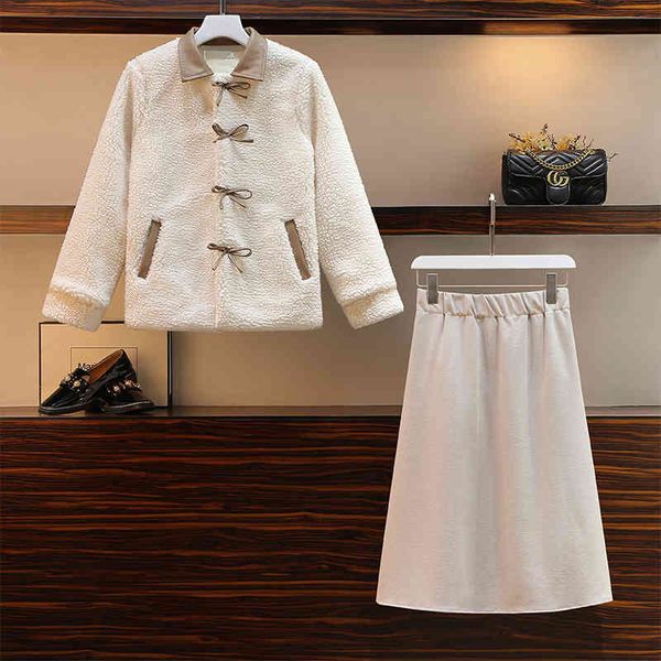 skirts 2021 early spring girls 2 pieces define winter thylk artificial lamb jackets and a long skirt line more szie m 44xl, Black
skirts 2021 early spring girls 2 pieces define winter thylk artificial lamb jackets and a long skirt line more szie m 44xl, Black