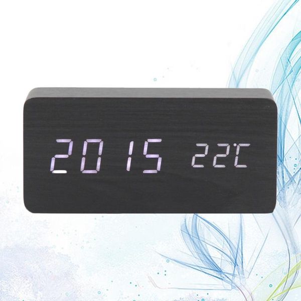modern wooden wood led alarm clock calendar without battery(black and white) wall clocks
modern wooden wood led alarm clock calendar without battery(black and white) wall clocks