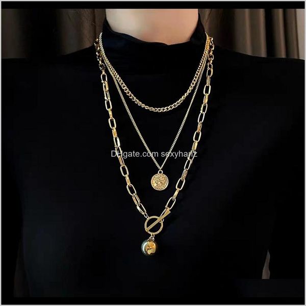 necklaces & pendants jewelry drop delivery 2021 double layer stacked necklace, hip hop collar chain, cool temperament, womens fashion crowd, Silver
necklaces & pendants jewelry drop delivery 2021 double layer stacked necklace, hip hop collar chain, cool temperament, womens fashion crowd, Silver