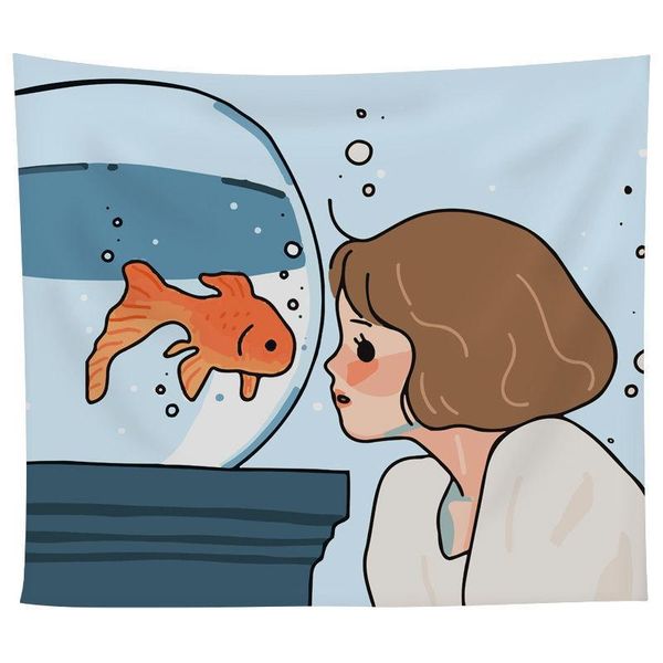 tapestries nordic cute girl wall hanging tapestry carpet beach towel bedroom decoration blanket table cloth mat
tapestries nordic cute girl wall hanging tapestry carpet beach towel bedroom decoration blanket table cloth mat