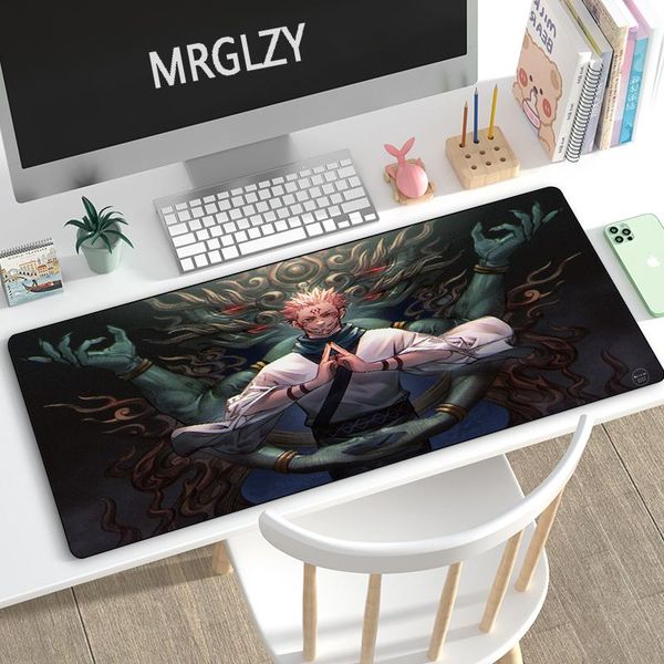 mouse pads & wrist rests mrglzy anime gaming peripheral 40x90cm jujutsu kaisen sukuna large pad rugs computer accessories mousepad keyboard
mouse pads & wrist rests mrglzy anime gaming peripheral 40x90cm jujutsu kaisen sukuna large pad rugs computer accessories mousepad keyboard