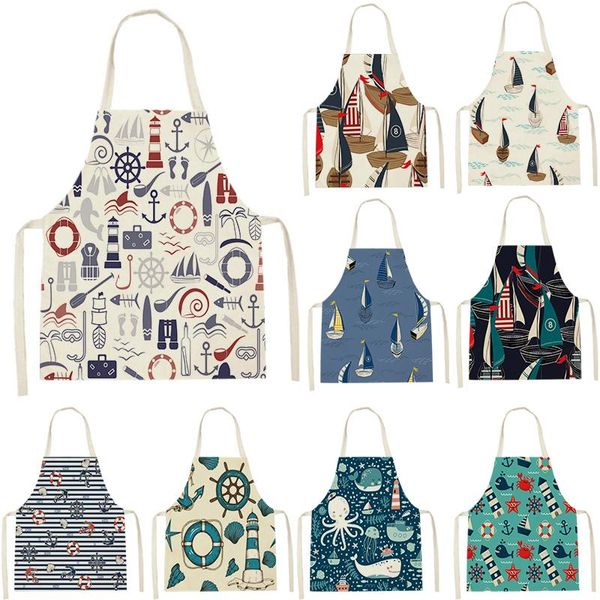 aprons nautical style kitchen apron women pinafore child 38-47cm custom logo household cleaning supplies 55-68
aprons nautical style kitchen apron women pinafore child 38-47cm custom logo household cleaning supplies 55-68