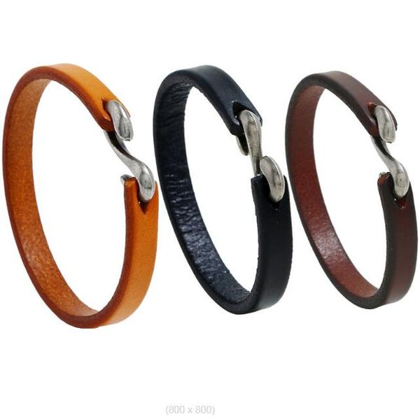 vintage woven cowhide bracelet men's leather chain arm ornament s-buckle connection, Golden;silver
vintage woven cowhide bracelet men's leather chain arm ornament s-buckle connection, Golden;silver