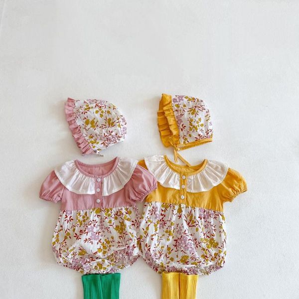 rompers infant child girl baby lotus leaf collar puff sleeve floral romper toddler one piece outfit sweet cute jumpsuit 2021 summer, Blue
rompers infant child girl baby lotus leaf collar puff sleeve floral romper toddler one piece outfit sweet cute jumpsuit 2021 summer, Blue