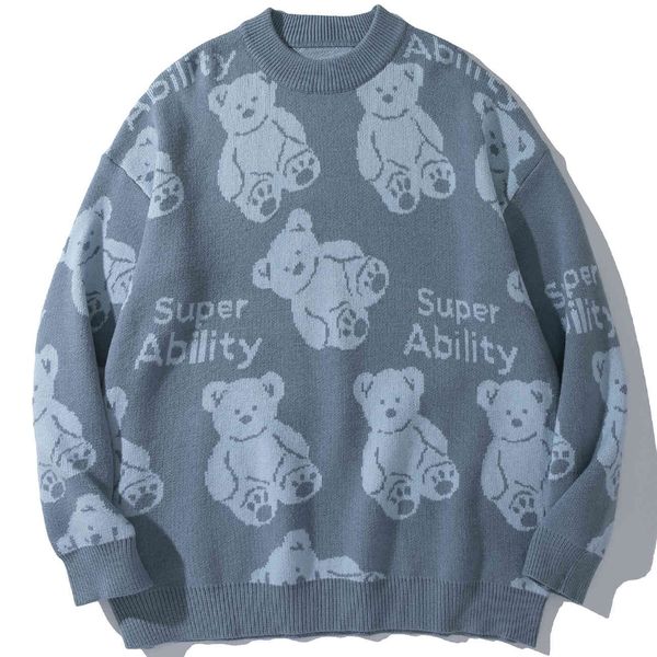 men's sweaters sweater washable, written funny and funny, bear print, hip hop, harajuku, streetwear, 2021, White;black
men's sweaters sweater washable, written funny and funny, bear print, hip hop, harajuku, streetwear, 2021, White;black