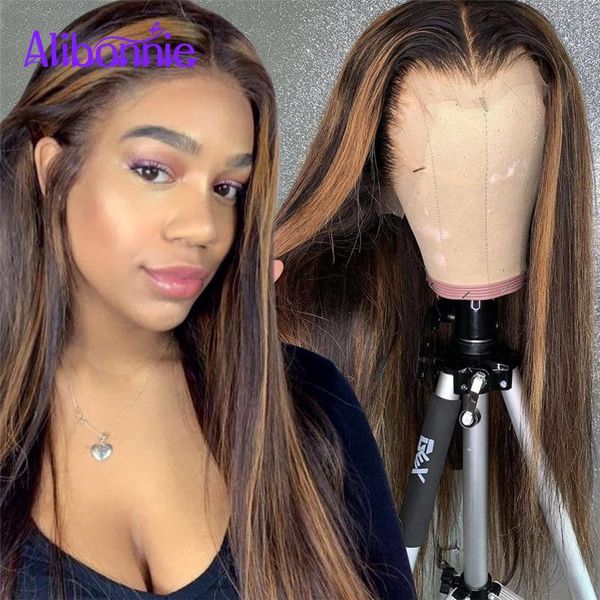 highlight wig human hair wigs for black women 13x6 straight lace front closure natural with baby remy, Black;brown
highlight wig human hair wigs for black women 13x6 straight lace front closure natural with baby remy, Black;brown