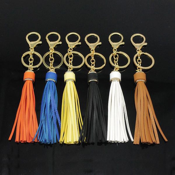 keychains korean fringe pu leather tassel key holder gold color metal chain keyring charm bag auto car ring, Silver
keychains korean fringe pu leather tassel key holder gold color metal chain keyring charm bag auto car ring, Silver