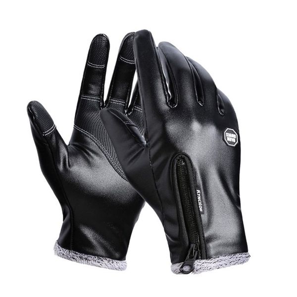 autumn winter men touch screen leather gloves waterproof ladies fashion cool black velvet warm outdoor windproof non-slip 211124, Blue;gray
autumn winter men touch screen leather gloves waterproof ladies fashion cool black velvet warm outdoor windproof non-slip 211124, Blue;gray