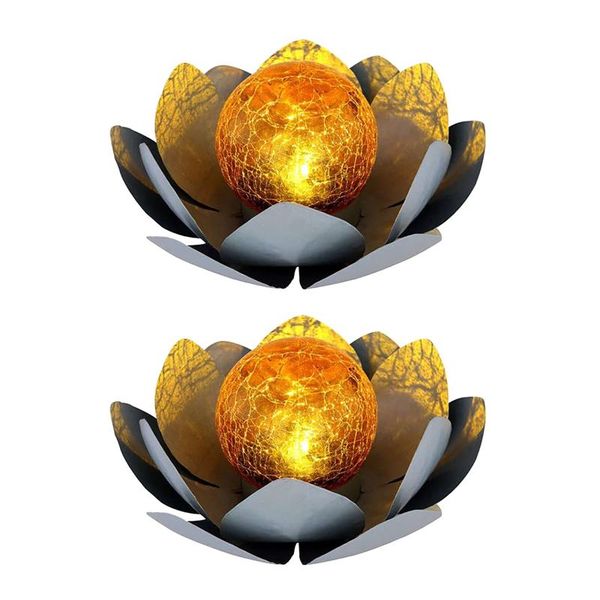 party decoration 1/2pcs creative lotus base led metal solar flower outdoor glass ball dreamy lighting effect garden night lights
party decoration 1/2pcs creative lotus base led metal solar flower outdoor glass ball dreamy lighting effect garden night lights