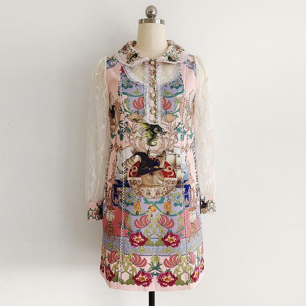 dress female fashion runway spring in lace designers impression of mini cartoons dressed, Black;gray
dress female fashion runway spring in lace designers impression of mini cartoons dressed, Black;gray