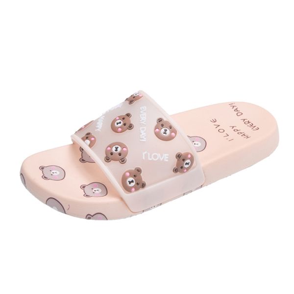 fashion fashion casual flat beach slide sandals summer ladies slippers bear pattern girls slippers, Black
fashion fashion casual flat beach slide sandals summer ladies slippers bear pattern girls slippers, Black