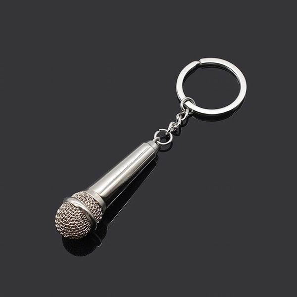 keychains car keychain simulation microphone key chain creative holder keyring metal ring auto accessories, Silver
keychains car keychain simulation microphone key chain creative holder keyring metal ring auto accessories, Silver