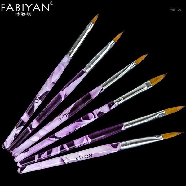 pcs acrylic kolinsky sable nail art flat brush design dotting painting drawing crystal pen set carving salon tips builder1, Yellow
pcs acrylic kolinsky sable nail art flat brush design dotting painting drawing crystal pen set carving salon tips builder1, Yellow