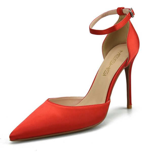 dress shoes women pumps wedding 10cm high thin heels spring fashion hollow single satin red girl office lady sandals q6zq, Black
dress shoes women pumps wedding 10cm high thin heels spring fashion hollow single satin red girl office lady sandals q6zq, Black