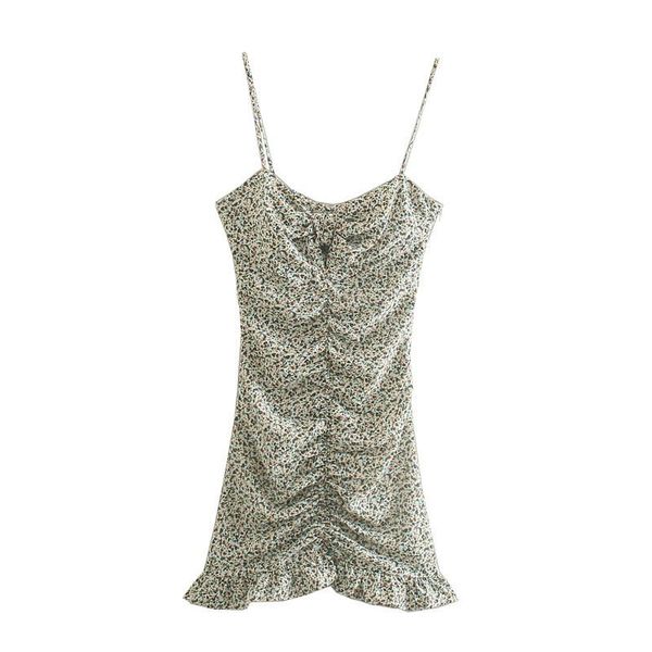 casual dresses yenkye vintage floral print sling dress women sweet ruffle draped bodycon mini female summer party vestido, Black;gray
casual dresses yenkye vintage floral print sling dress women sweet ruffle draped bodycon mini female summer party vestido, Black;gray