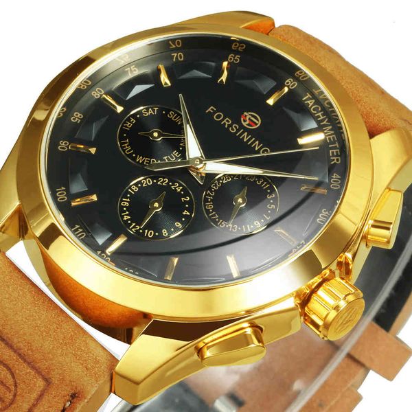 refining sports watches casual men mechanical watches brand luxury leather band lighting hands reloj hombre new, Slivery;brown
refining sports watches casual men mechanical watches brand luxury leather band lighting hands reloj hombre new, Slivery;brown