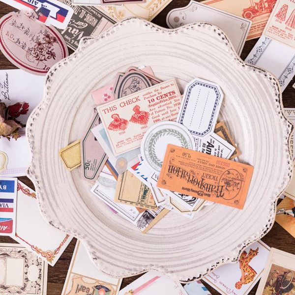 gift wrap 60 sheet scrapbooking memo decorative adhesive paper sticker label retro style decal collection for diy diary decor
gift wrap 60 sheet scrapbooking memo decorative adhesive paper sticker label retro style decal collection for diy diary decor