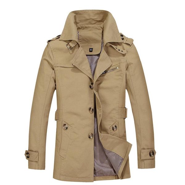 men's trench coats fashion mens military coat arrival brand cotton casual jacket men outerwear plus size 5xl, Tan;black
men's trench coats fashion mens military coat arrival brand cotton casual jacket men outerwear plus size 5xl, Tan;black